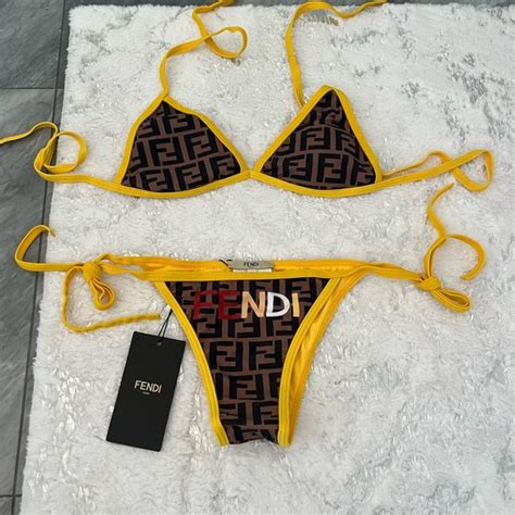 fendi swim men|fendi high waisted bikini.